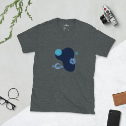 Planeten Unisex-T-Shirt